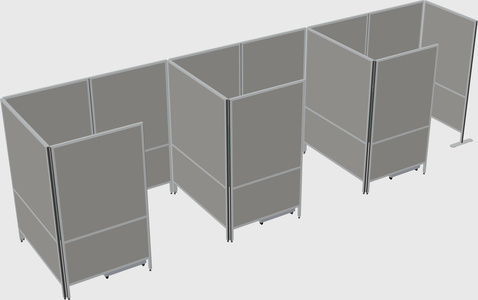 Small private panel system