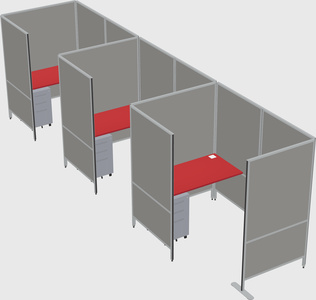 Small private panel system