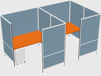 Flexible panel system with privacy