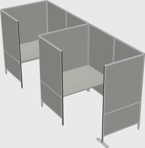 Small private panel system