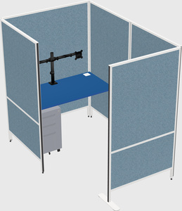 Small private panel system