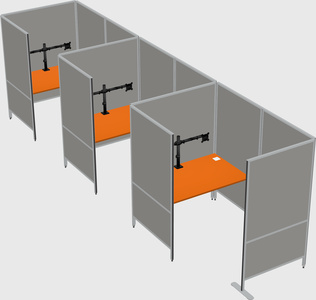 Small private panel system