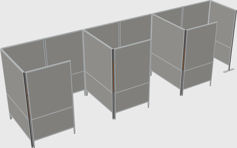 Small private panel system