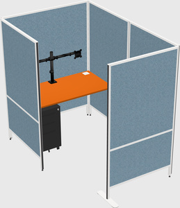 Small private panel system