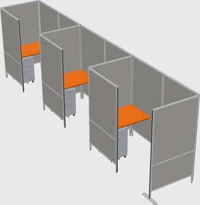 Small private panel system
