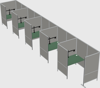 Small private panel system