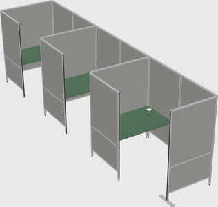 Small private panel system