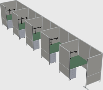 Small private panel system