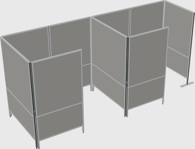 Small private panel system