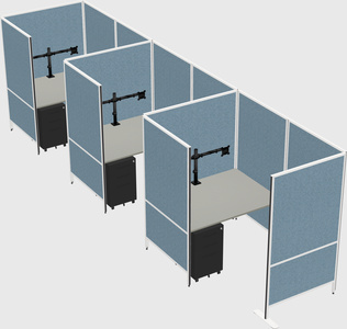 Small private panel system