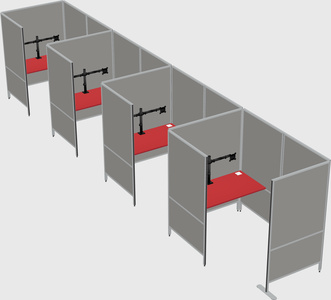 Small private panel system