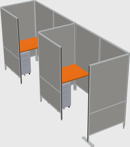 Small private panel system