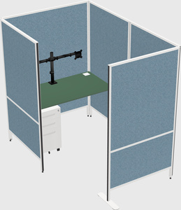 Small private panel system