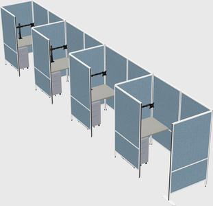 Small private panel system