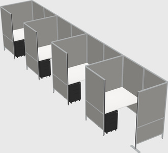 Small private panel system