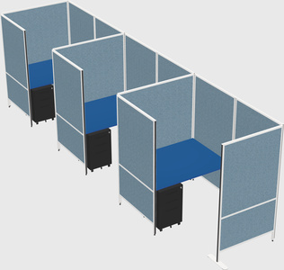 Small private panel system