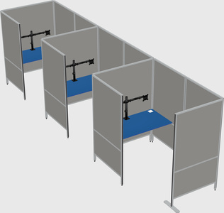 Small private panel system