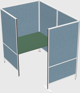 Small private panel system