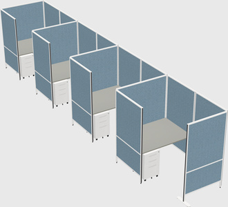 Small private panel system