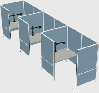 Small private panel system