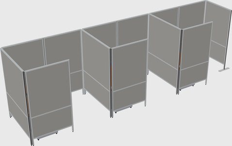 Small private panel system