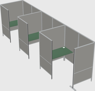 Small private panel system