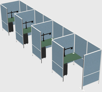 Small private panel system