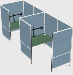 Small private panel system