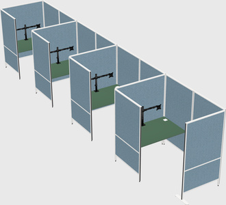 Small private panel system