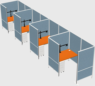 Small private panel system