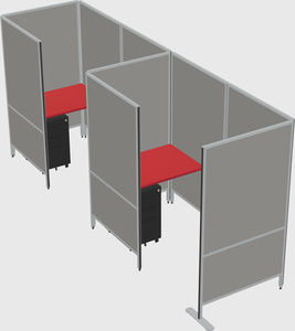 Small private panel system