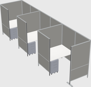 Small private panel system