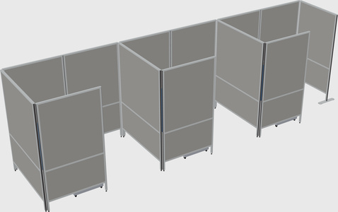 Small private panel system