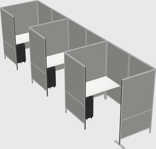 Small private panel system