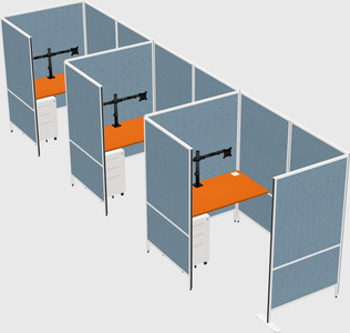 Small private panel system