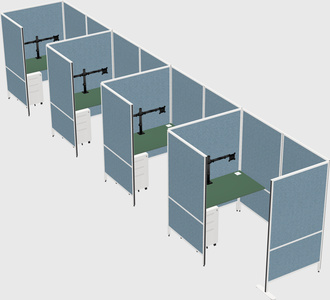 Small private panel system