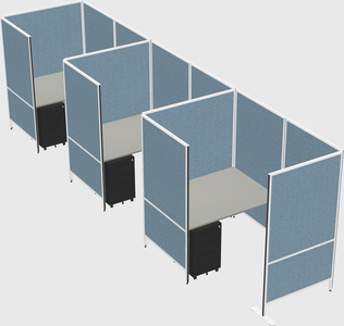 Small private panel system