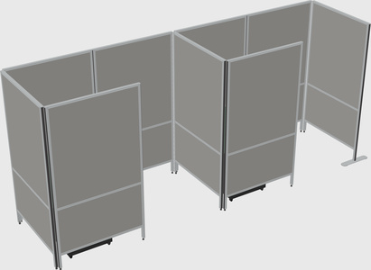 Small private panel system