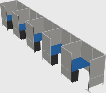 Small private panel system