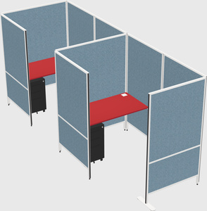 Small private panel system