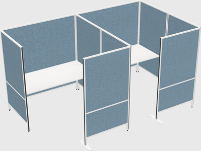 Flexible panel system with privacy