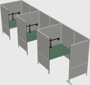Small private panel system