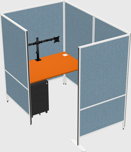 Small private panel system