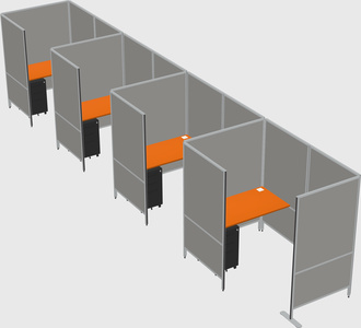 Small private panel system