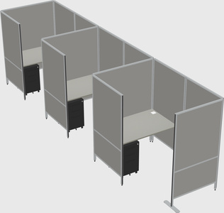 Small private panel system