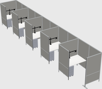 Small private panel system