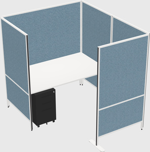 Flexible panel system with privacy