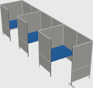 Small private panel system