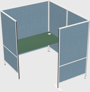Flexible panel system with privacy