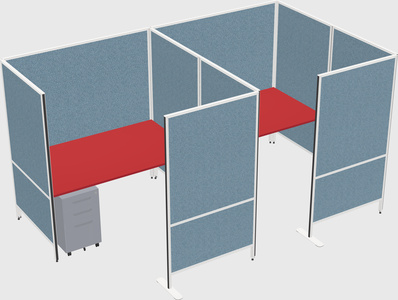 Flexible panel system with privacy